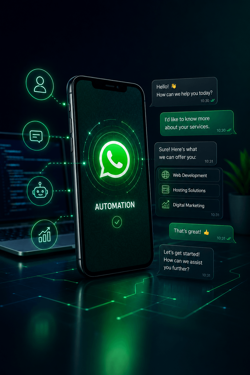 WhatsApp automation and AI — the Pulse engine running for SA businesses